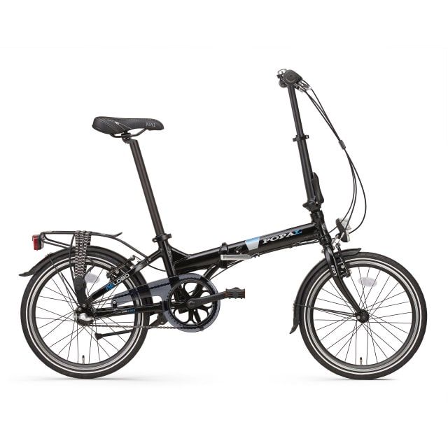 Popal Reload F207N3 Glans Zwart 20 inch 3 Versnellingen